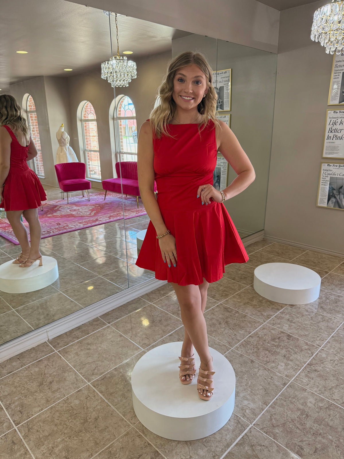 Maylah Skater Dress