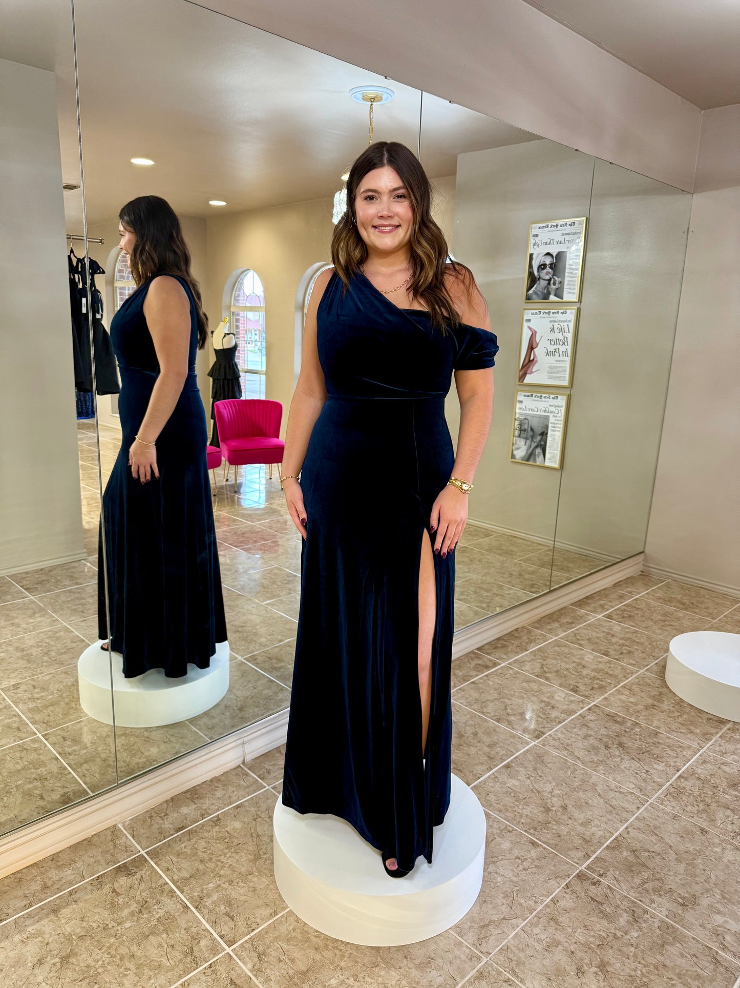 Anya Velvet Maxi Dress
