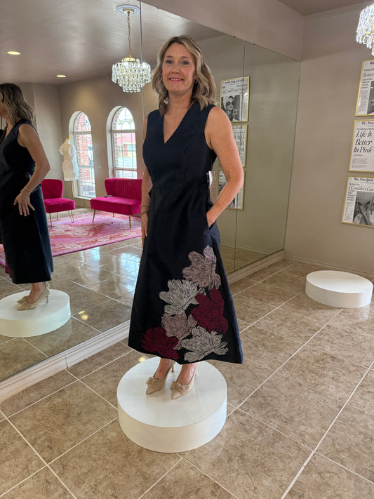 Aria Tea Length Dress