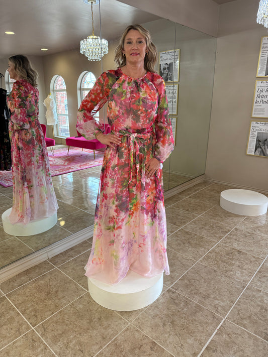 Rainey Long Sleeve Gown