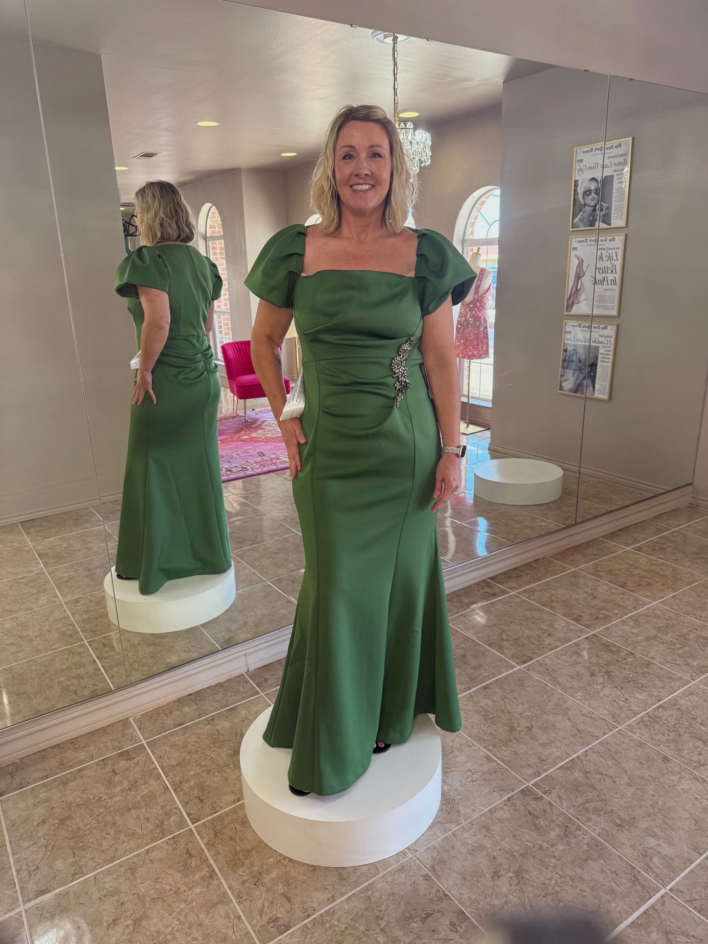 Scotlyn Flutter Mermaid Gown