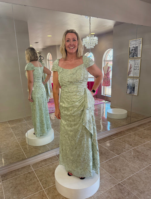 Blossom Cascade Gown
