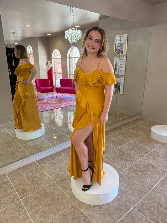Aviva Off the Shoulder Maxi
