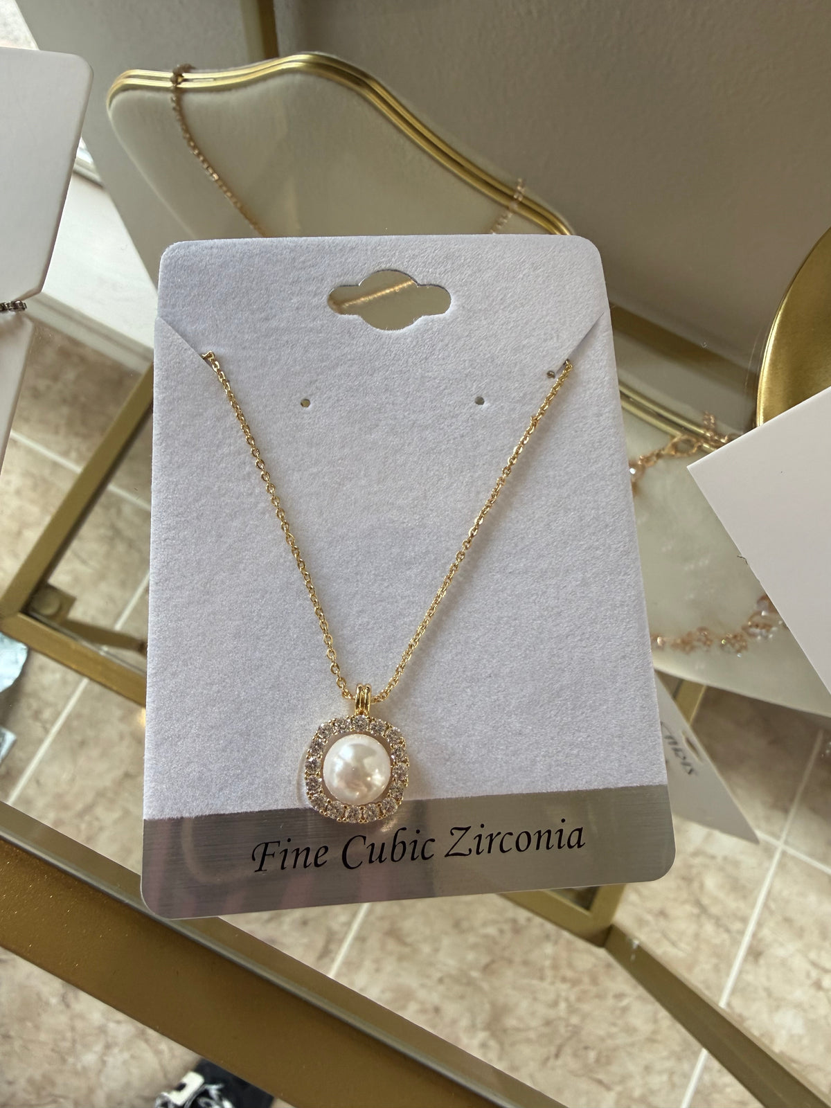 Pearl Pendant Necklace