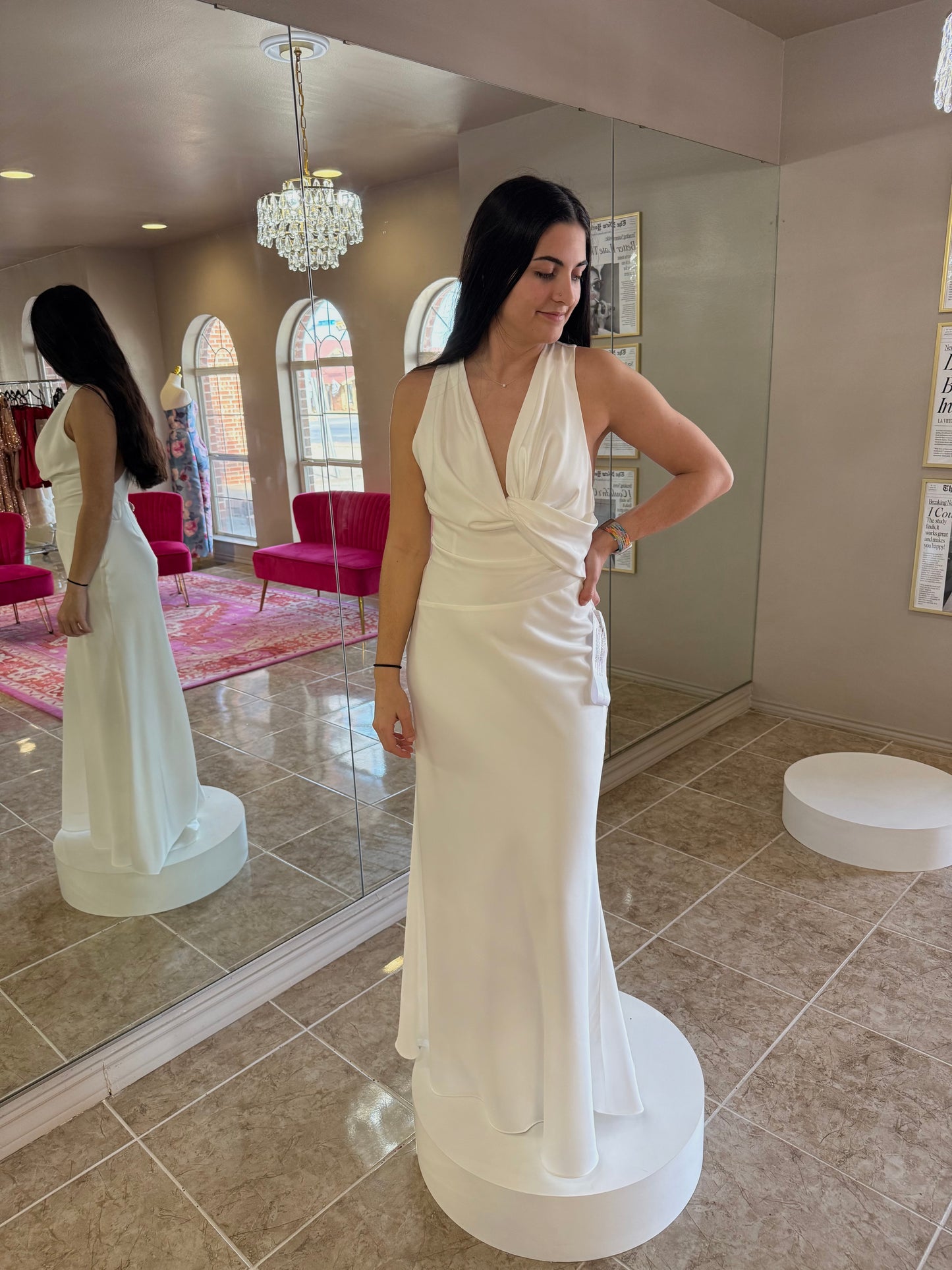 Demi Silk Gown
