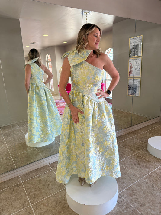 Penelope Hi-Lo Gown